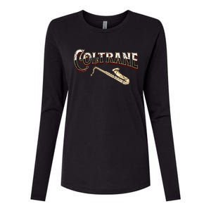 Yes I Speak Coltrane Jazz Music Lover Womens Cotton Relaxed Long Sleeve T-Shirt