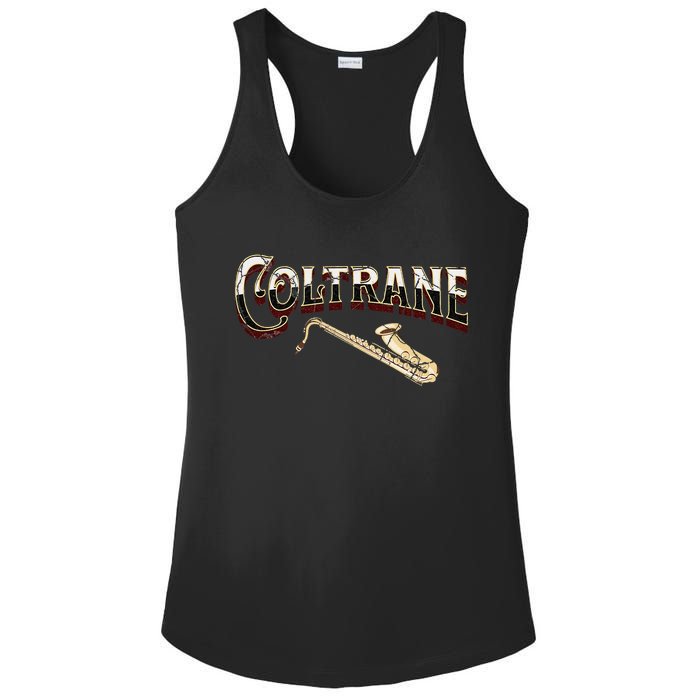 Yes I Speak Coltrane Jazz Music Lover Ladies PosiCharge Competitor Racerback Tank