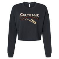 Yes I Speak Coltrane Jazz Music Lover Cropped Pullover Crew