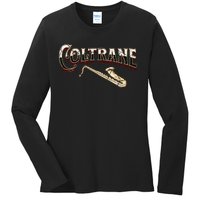 Yes I Speak Coltrane Jazz Music Lover Ladies Long Sleeve Shirt