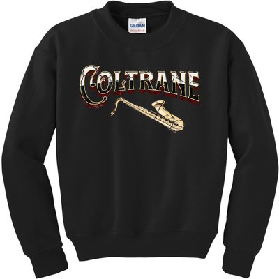 Yes I Speak Coltrane Jazz Music Lover Kids Sweatshirt