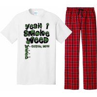 Yeah I Smoke Weed Crystal Meth Pajama Set