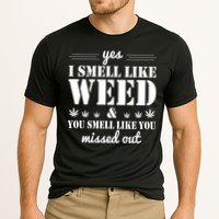 Yes I Smell Like Weed Cooling Performance Crew T-Shirt