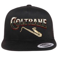 Yes I Speak Coltrane Jazz Music Lover Flat Bill Trucker Hat