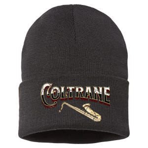 Yes I Speak Coltrane Jazz Music Lover Sustainable Knit Beanie