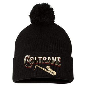 Yes I Speak Coltrane Jazz Music Lover Pom Pom 12in Knit Beanie