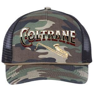 Yes I Speak Coltrane Jazz Music Lover Retro Rope Trucker Hat Cap