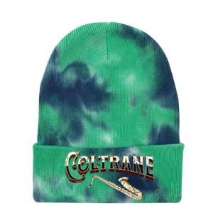 Yes I Speak Coltrane Jazz Music Lover Tie Dye 12in Knit Beanie