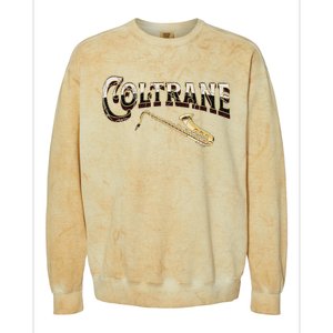 Yes I Speak Coltrane Jazz Music Lover Colorblast Crewneck Sweatshirt