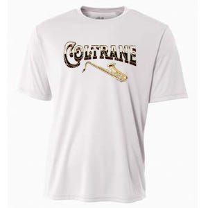 Yes I Speak Coltrane Jazz Music Lover Cooling Performance Crew T-Shirt