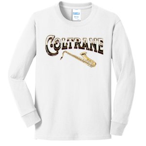 Yes I Speak Coltrane Jazz Music Lover Kids Long Sleeve Shirt