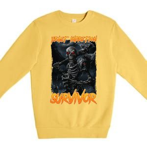 Yeast Infection Survivor Premium Crewneck Sweatshirt