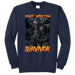 Yeast Infection Survivor Tall Sweatshirt