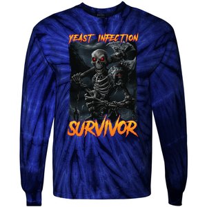 Yeast Infection Survivor Tie-Dye Long Sleeve Shirt