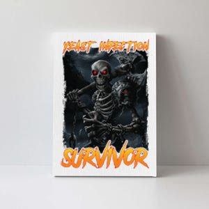 Yeast Infection Survivor Canvas