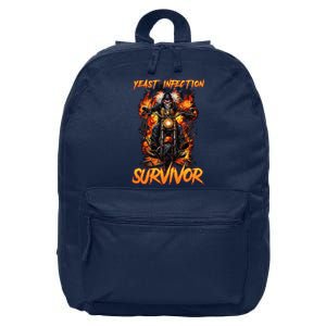 Yeast Infection Survivor 16 in Basic Backpack