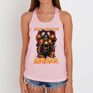 Yeast Infection Survivor Women's Knotted Racerback Tank