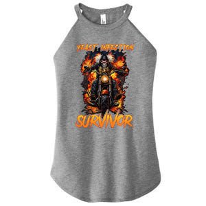 Yeast Infection Survivor Women's Perfect Tri Rocker Tank