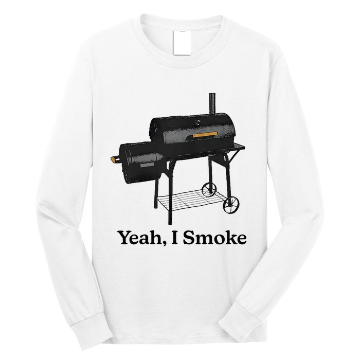 Yeah I Smoke Funny For Women Long Sleeve Shirt