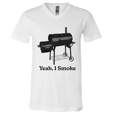 Yeah I Smoke Funny For Women V-Neck T-Shirt