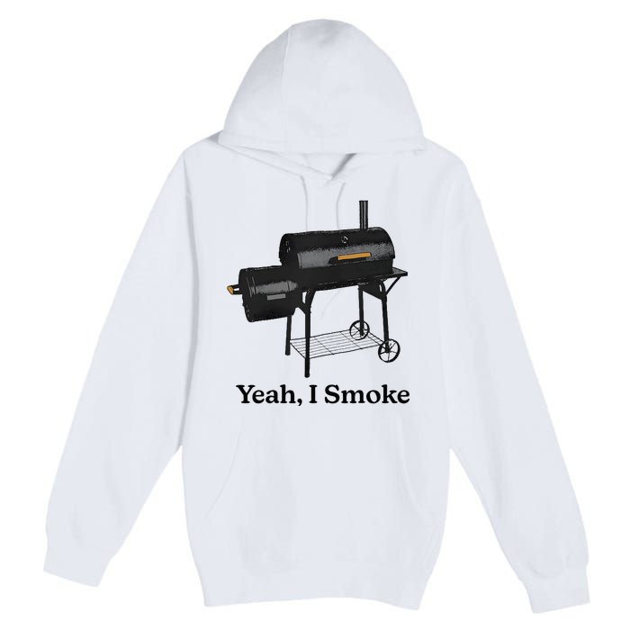 Yeah I Smoke Funny For Women Premium Pullover Hoodie