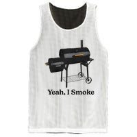 Yeah I Smoke Funny For Women Mesh Reversible Basketball Jersey Tank