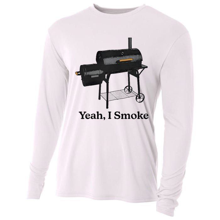 Yeah I Smoke Funny For Women Cooling Performance Long Sleeve Crew