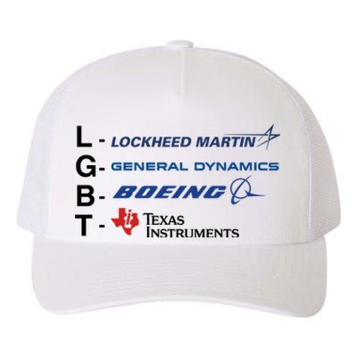 Yeah I Support Lgbt Yupoong Adult 5-Panel Trucker Hat