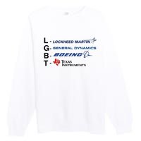 Yeah I Support Lgbt Premium Crewneck Sweatshirt