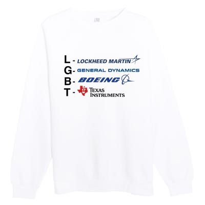 Yeah I Support Lgbt Premium Crewneck Sweatshirt