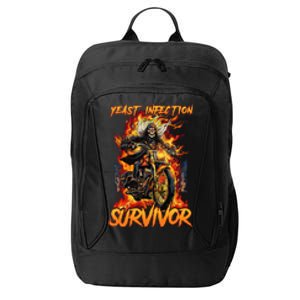 Yeast Infection Survivor City Backpack