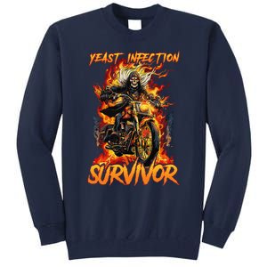 Yeast Infection Survivor Tall Sweatshirt