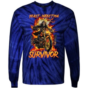 Yeast Infection Survivor Tie-Dye Long Sleeve Shirt