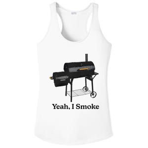 Yeah I Smoke Funny For Women Ladies PosiCharge Competitor Racerback Tank