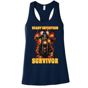 Yeast Infection Survivor Women's Racerback Tank