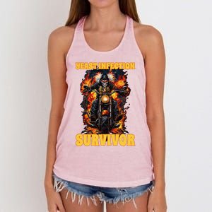 Yeast Infection Survivor Women's Knotted Racerback Tank