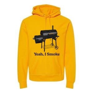 Yeah I Smoke Funny Premium Hoodie