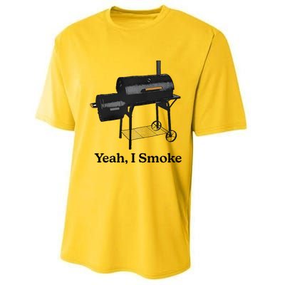 Yeah I Smoke Funny Performance Sprint T-Shirt