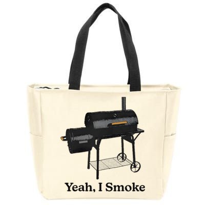 Yeah I Smoke Funny Zip Tote Bag