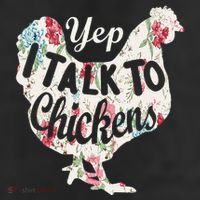 Yep I Talk To Chickens Funny Lover Farming Cool Comfort Performance Bucket Hat