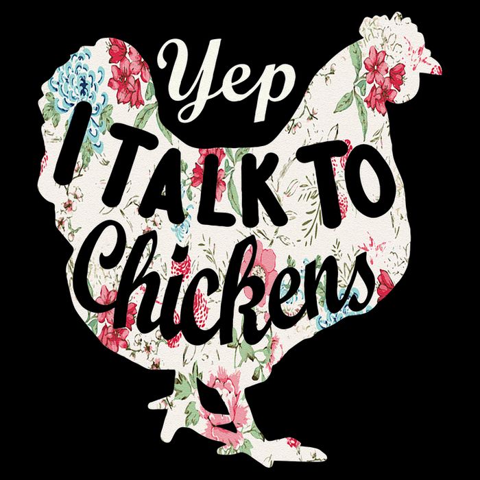 Yep I Talk To Chickens Funny Lover Farming Magnet