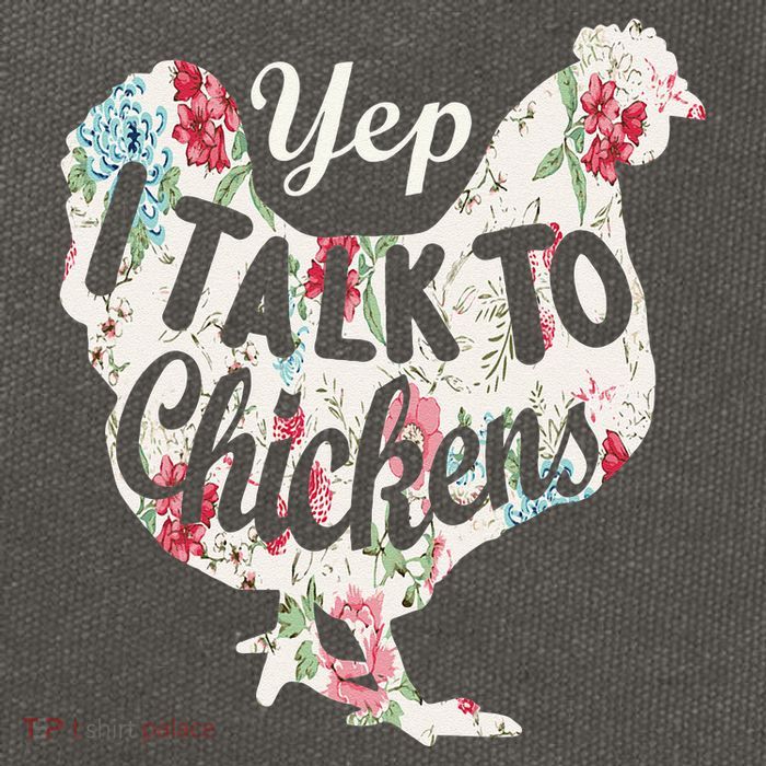 Yep I Talk To Chickens Funny Lover Farming Cotton Canvas Backpack