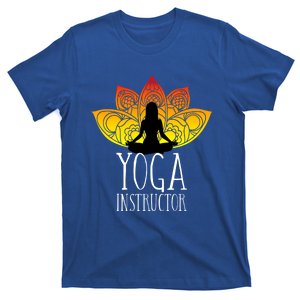 Yoga Instructor Trainer Teacher Namaste Zen Mindfulness Yoga Cute Gift T-Shirt