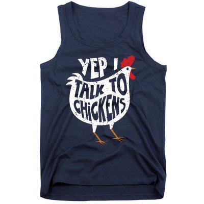 Yep I Talk To Chickens Shirts Cute Chicken Buffs Tee Gift Tank Top