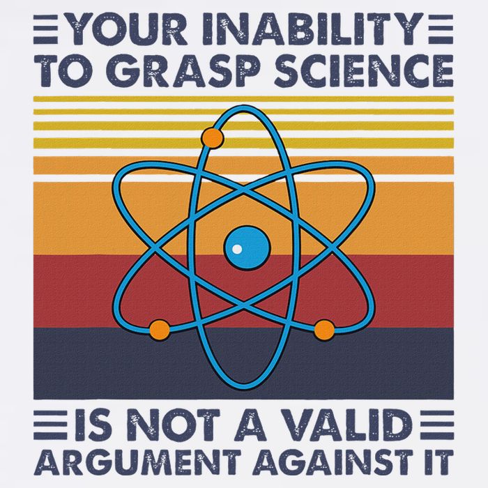 Your Inability To Grasp Science Is Not A Valid Argument Full-Length Apron With Pockets