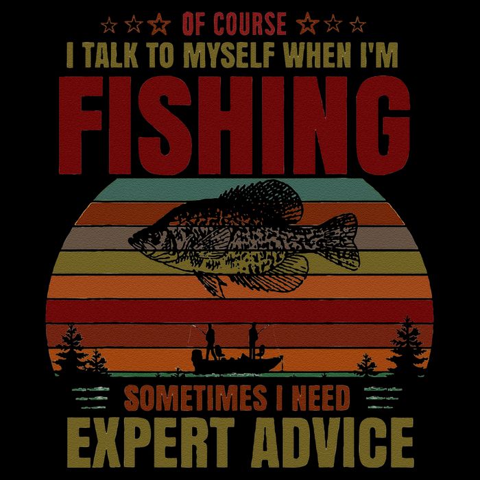 Yes I Talk To Myself When Fishing Need Expert Advice Funny Zip Tote Bag