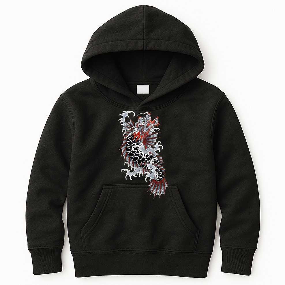 Yakuza Ichiban Tattoo Kids Hoodie