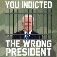 You Indicted The Wrong President Joe Biden Funny Legacy Tie Dye Trucker Hat