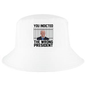 You Indicted The Wrong President Joe Biden Funny Cool Comfort Performance Bucket Hat