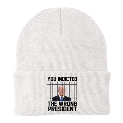 You Indicted The Wrong President Joe Biden Funny Beanie